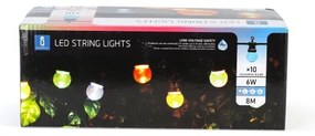 Aigostar - LED Kültéri dekoratív lánc 10xLED/8m IP44 meleg fehér