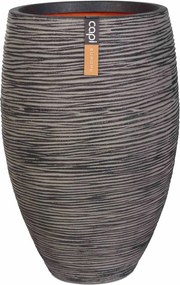 Capi Nature Rib Deluxe KOFZ1131 antracit elegáns váza 40 x 60 cm