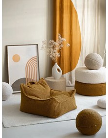Barna buklé gyerek babzsákfotel Chair – Wigiwama