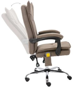 tópszínű szövet masszázsfunkciós irodaszék