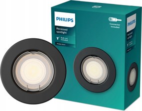 Süllyesztett halogén süllyesztett Led lámpatest GU10 alumínium Peridot Philips
