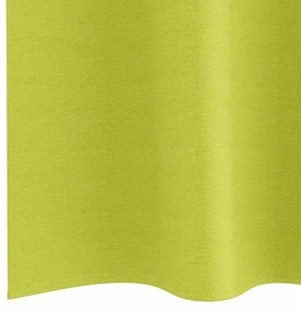 Függönyök függönyökkel 2 pcs Alma zöld 225x140cm Poliészter