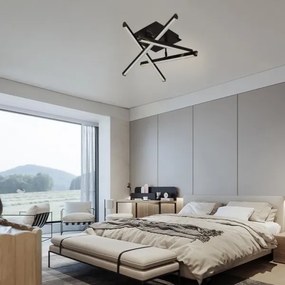 LED Dimmelhető felületre szerelhető csillár LED/60W/230V 3000-6500K + távirányítás