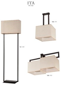 Jupiter 1536 - IT 2 VE - Mennyezeti lámpa ITA 2xE27/60W