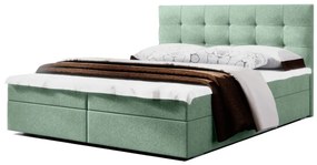 FADO 2 kárpitozott ágy + ágyrács + matrac, 160x200, cosmic16