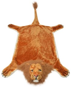 barna plüss oroszlán szőnyeg 205 cm