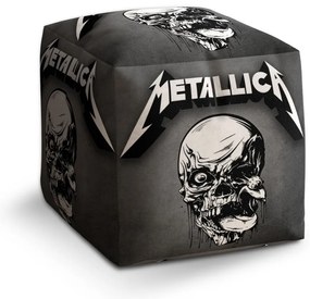 Cube zsámoly Metallica szürke koponya, szürke