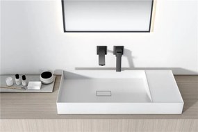 AREZZO design ROCKFIELD fali mosdócsaptelep, fekete AR-9903BL