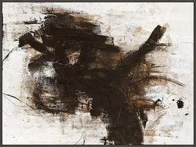 Kézzel festett keretezett vászon kép 121x91 cm The Invisible – Malerifabrikken