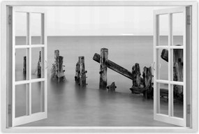 Poszterek 120x80 Fa hullámtörő