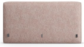 Világos rózsaszín kárpitozott ágytámla 209x100 cm Olivia – Micadoni