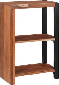vidaXL Könyvespolc Barna 50 x 30 x 75 cm Tömör Akácfa