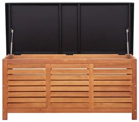 tömör eukaliptuszfa kerti tárolóláda 117 x 50 x 55 cm