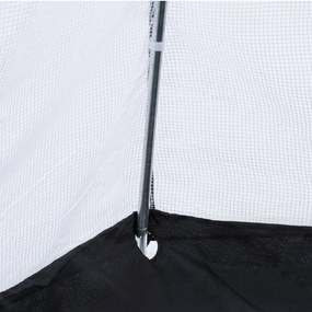 Greenshelter M fóliasátor, teleltető sátor, 240x200cm, acél csövek Ø25mm, PVC