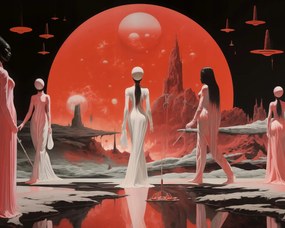 Poszter 50x40cm VĂĄndorok egy mĂĄsik vilĂĄgbĂłl