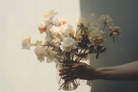 Poszter 60x40cm A csokor múló szépsége