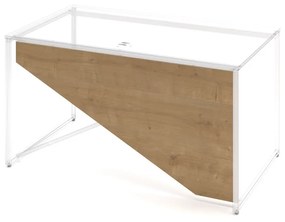 ProX előlap asztalokhoz 138 cm, bal, hamilton tölgy