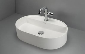 Silia pultra ültethető gránit mosdó, alabástrom