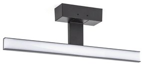 Aigostar B.V. Aigostar - LED Fürdőszobai tükörmegvilágítás LED/8W/230V 4000K 40 cm IP44 fekete AI1462