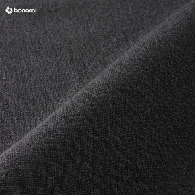 Antracitszürke kárpitozott franciaágy ágyrács nélkül 180x200 cm Mattis – Meise Möbel