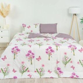 Stanex CLASSIC nyári szett Tavasz lila, 140 x 200 cm, 40 x 60 cm