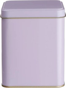 TIN TIN fém teás doboz, pasztell lila 790 ml