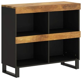 Tömör mangófa tálalószekrény 85 x 33 x 75 cm