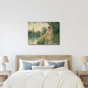 Kép - Camille Pissarro, The Bather, reprodukciók (70x50 cm)