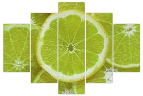 Kép - citrom szelet (150x105 cm)