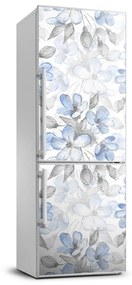 Dekor matrica hűtőre Virágos mintával FridgeStick-70x190-f-91860702