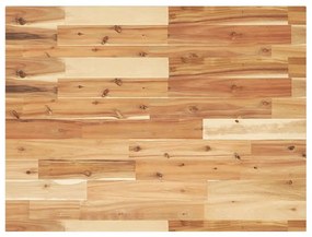 olajbevonatú tömör akácfa íróasztallap 80 x 60 x 2 cm