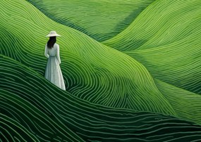 Poszter 29,7x21cm Átjáró a végtelen mezőkön