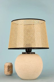 Kerámia éjjeli lámpa, Ø30 cm – BK117