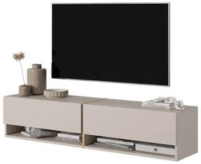 Tv szekrény/asztal Myrtha 140  (szürkés bézs). 1099011