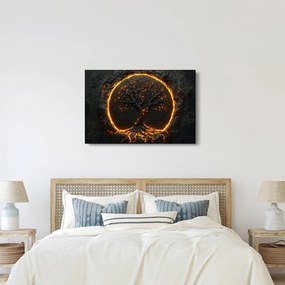 Kép – Életfa lávában II. (90x60 cm)