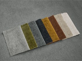 Sötétszürke zsenília kinyitható kanapé 228 cm Neyo – Bobochic Paris