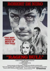 Raging Bull DĂŒhöngĆ Bika Robert De Niro poszter