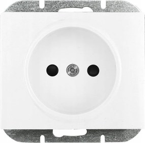 Abex Onyx Szimpla Aljzat 2P 16A P/t B/u Fehér