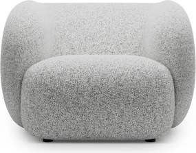 Világosszürke fotel Kate – Micadoni