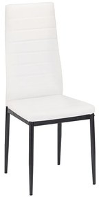 Nash 4+1 étkező garnitúra fehér-fekete