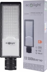 Led utcai lámpa 150W 13500lm 5000K Hideg IP65 Economy Ecolight