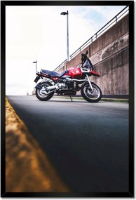 Poszterek keretben 40x60 Piros Bmw motorkerékpár