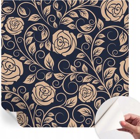 Fotótapéta Öntapadós Dekoratív tapéta Romantikus virágok 250x250 cm