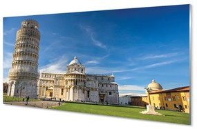 Akrilkép Olaszország Ferde torony székesegyház 100x50 cm
