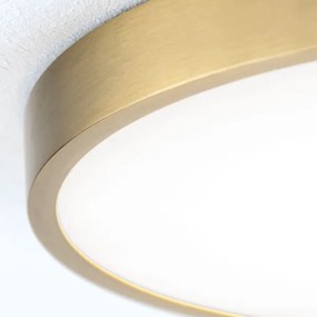 Orion DL 7-657/28 - LED Mennyezeti lámpa BULLY LED/28W/230V átm. 28 cm arany