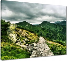 Vászonkép 50x40 Utak a Tátrában