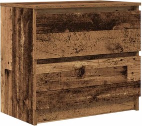 vidaXL antik hatású szerelt fa TV-szekrény 60x35x54 cm