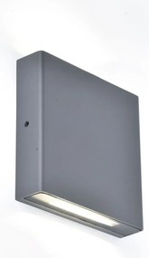 LUTEC 5102601125 PILI Modern Kültéri Fali Lámpa Szürke LED IP44