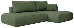 Sarokkanapé Fergie (J) (oliva + fekete). 1099470