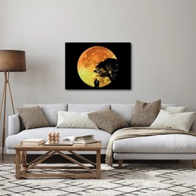 Árnyékok a holdfényben képe (70x50 cm)